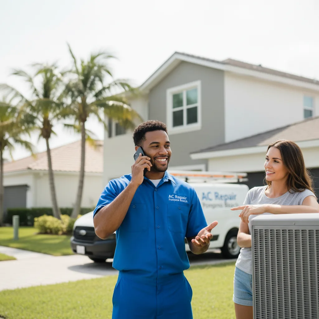 AC Repair Pompano Beach customer support in San Fernando